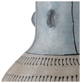 Светлосиня настолна лампа с текстилен абажур (височина 90 cm) Gadiela – Bloomingville