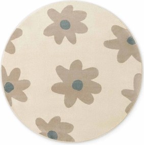 Бежов детски килим ø160 cm Bloomy – Hanse Home