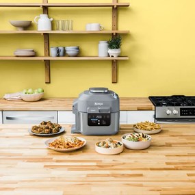 Мултикукър под налягане NINJA ON400EU, 1760W, 5.7L, Speedi Meals, 10 програми, Сив