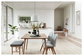 Комплект от 2 бели железни саксии на пиедестали Haggo Airy - Hübsch