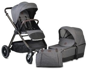 Cangaroo  -  Комбинирана детска количка 2в1 Macan сив
