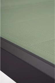 Зелен градински шезлонг метален Hilde – Bizzotto