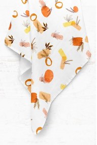 Бяло муселиново бебешко одеяло 75x100 cm Rhapsody – Mijolnir