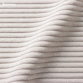 Бежов шезлонг от рипсено кадифе (десен ъгъл) Chic Charlotte – Miuform