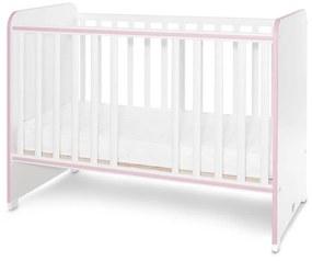 LORELLI Classic Легло 60/120 см. SWEET DREAM БЯЛО/ ORCHID PINK