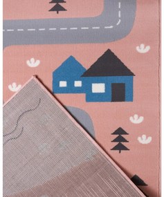 Розов детски килим 80x150 cm Adventures - Hanse Home