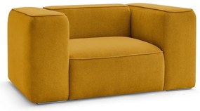 Кресло в цвят жълта охра Zephyr – Bobochic Paris