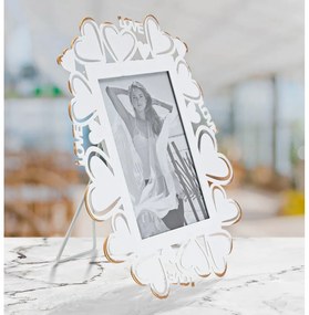 Бяла метална рамка за снимки , 25 x 27,7 cm - Mauro Ferretti