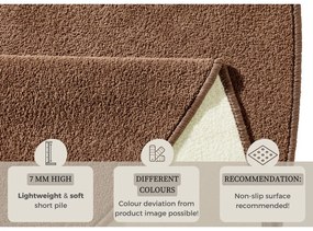 Кафяв кръгъл килим ø 133 cm Fancy – Hanse Home