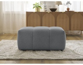 Сива шенилова табуретка Roxelane – Bobochic Paris