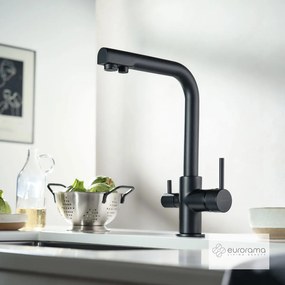 Кухненски кран Filter-tap Eurorama-черен