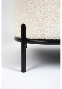 Кремаво кресло от букле Polly – White Label