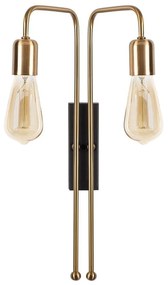 Стенна лампа в златист цвят Pahoma – Opviq lights