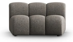 Тъмносив модулен диван (среден модул) Lupine – Micadoni Home