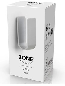 Светлосива стенна метална кука Ume – Zone