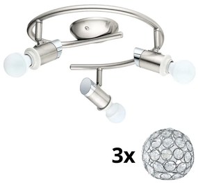 Eglo - LED точково осветително тяло MY CHOICE 3xE14/4W/230V хром