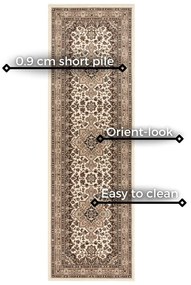 Бежова пътека , 80 x 250 cm Parun Tabriz - Nouristan