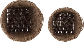 Покрития за кашпи в комплект 2 бр. от изкуствен ратан ø 35 cm Cestina – Bloomingville