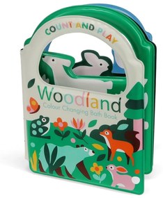 Интерактивна играчка Colour changing bath book Woodland – Rex London