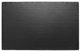 Kulsan - Меламиново плато правоъгълно 53x32.5xh1см BLACK SLATE EFFECT GN1/1-(47011.BL)