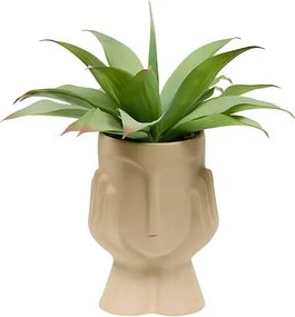 Изкуствено растение atmosphera Sien Agava, 48 cm,  Керамика