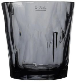 Rubikap - Поликарбонатна чаша ниска 250мл DIAMONT FUME-(EX.DT250 - PC087)