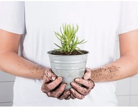 Метална саксия за цветя ø 14 cm – Esschert Design