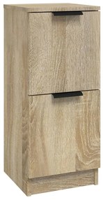 811175 vidaXL Сайдборд, дъб сонома, 30x30x70 см, инженерно дърво
