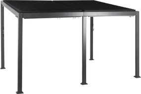 Пергола Hesperide Avila, Алуминий, Графит, 4x3 m