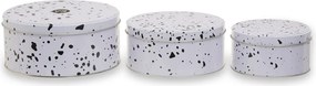 Метални кутии в комплект 3 бр. за торти Speckled – Premier Housewares