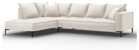 Кремаво-бял ъглов диван , ляв ъгъл Zelda - Interieurs 86