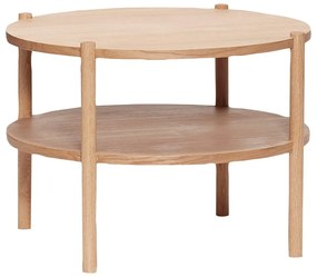 Кръгла масичка за кафе от дъб ø 60 cm Acorn - Hübsch