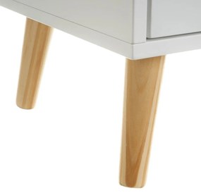 Бяло детско нощно шкафче - Casa Selección