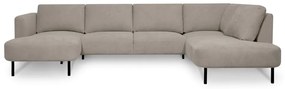 Бежов ъглов диван (десен ъгъл/"U" форма) Hero – Scandic