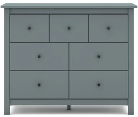 Скрин сиво-зелен от масивен бор 110x80x40 cm Misti – Marckeric