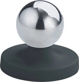 Матово черно метална LED настолна лампа (височина 36 cm) Maxi – Reality