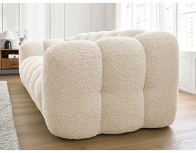Бежов диван от прежда с примки от букле 232 cm Hippolyte – Bobochic Paris