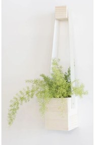 Саксия от бяла ела Colgantes, 17 x 62 cm - Surdic