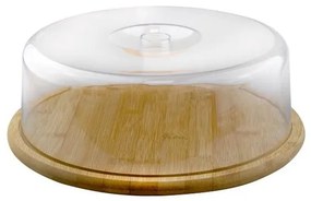 Horecano - Бамбукова дъска за сервиране с капак ф28xh10,3см (CA105L)