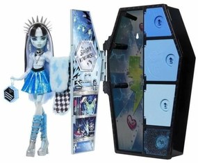 Бебешка кукла Monster High Frankie Stein's Secret Lockers Iridescent Look