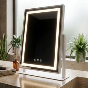 Огледало LED LUMI White 30x40cm