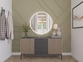 Огледало Calia L LED-Диаметър: 80см