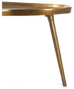 Метална странична масичка 60x80 cm Lienz – Light &amp; Living