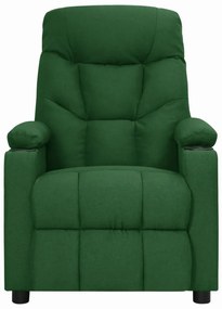 339088 vidaXL Наклоняем стол, тъмнозелен, текстил