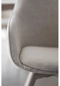 Бежови тапицирани трапезни столове в комплект 2 бр. Alison – Rowico