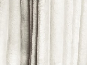 Кремав сгъваем/с място за съхранение диван от рипсено кадифе 252 cm Kona – Makamii