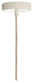 Кремаво висящо осветително тяло ø 49,5 cm Zubedo – Light &amp; Living