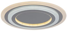 Rabalux 71315 - LED димируемо таванно осветително тяло TANELI 56W/230V 3000/4000/6000K хром + ДУ