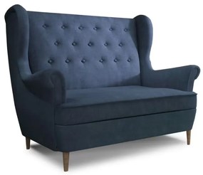 Тъмносин диван 150 cm Aros – ELTAP