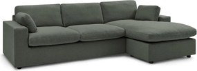 Зелен ъглов диван Belair – Bobochic Paris